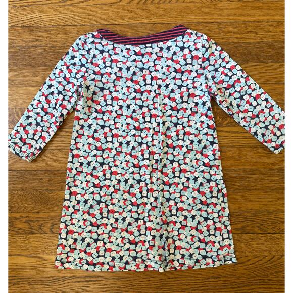 Mini Boden Girls' Button Print Tunic Dress Size 6-7 - Picture 5 of 5